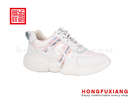 鴻福祥布鞋女鞋HL559526粉色